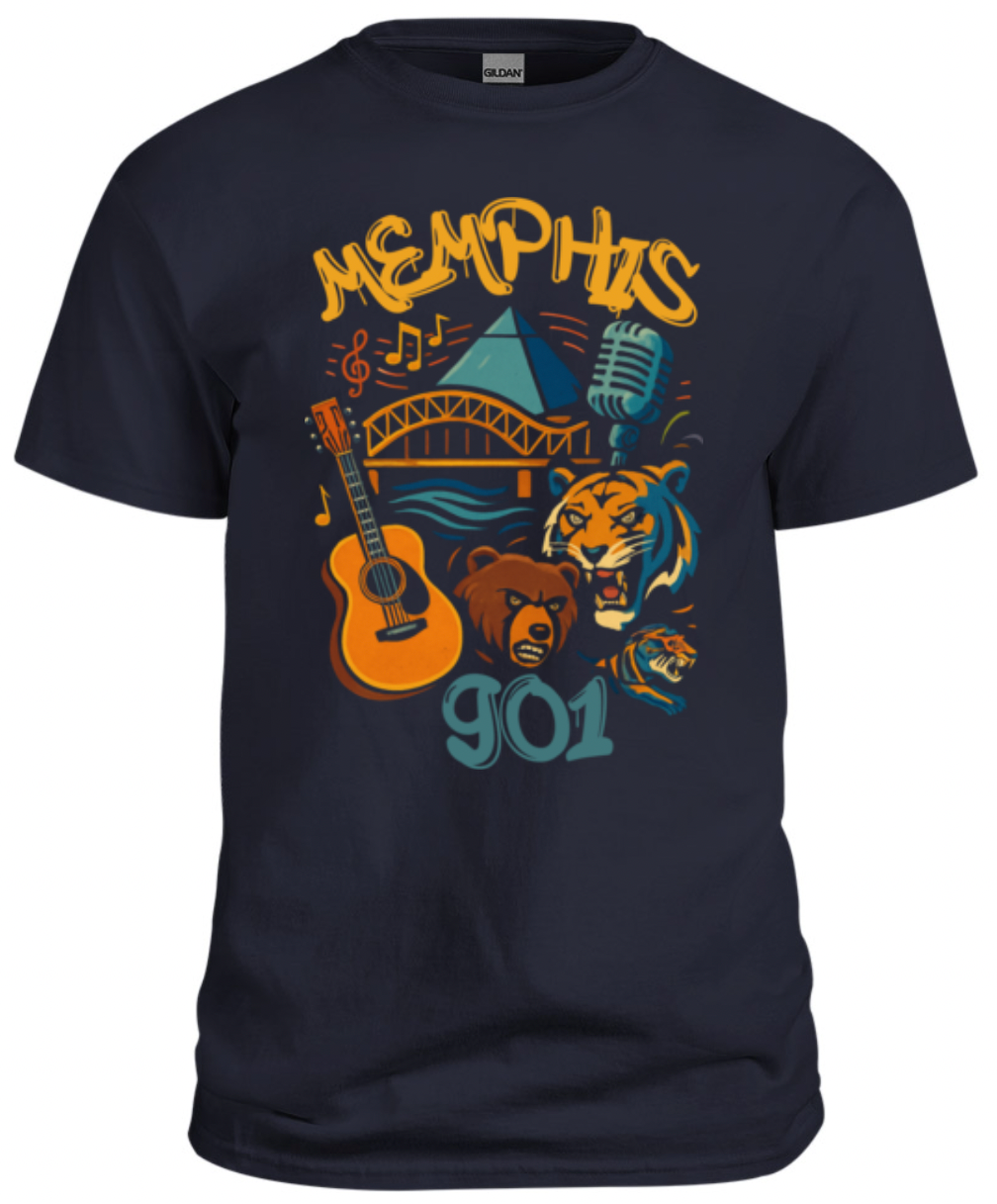 City of Memphis 901 Tee