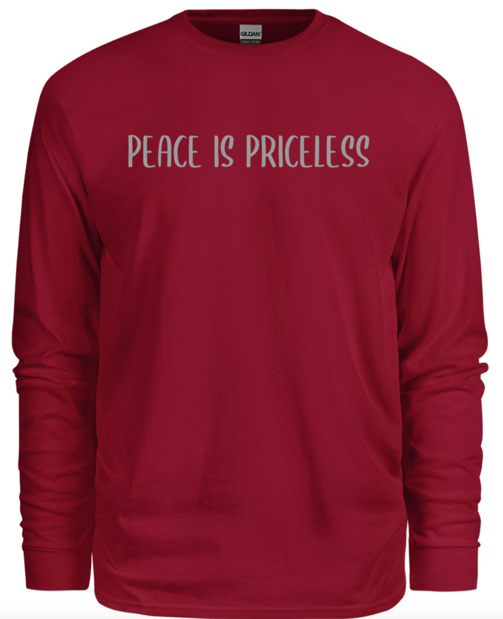 Peace is Priceless Long Sleeve Tee