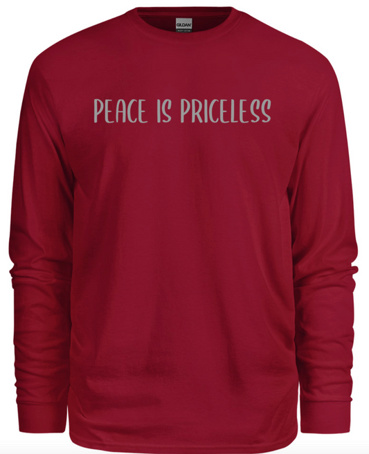 Peace is Priceless Long Sleeve Tee