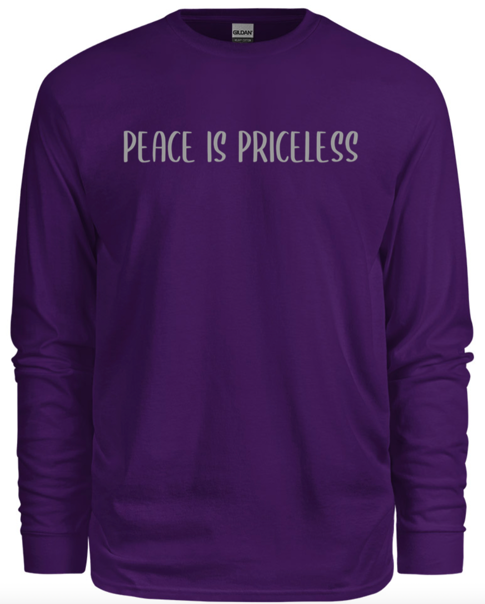 Peace is Priceless Long Sleeve Tee