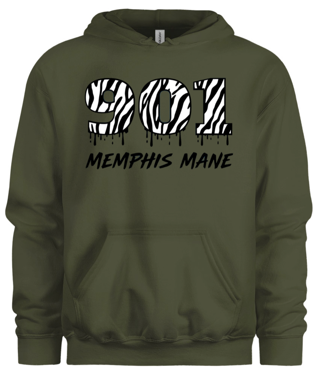 901 Memphis Mane Drip Hoodie