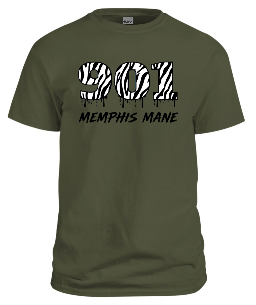 901 Memphis Mane Drip Tee