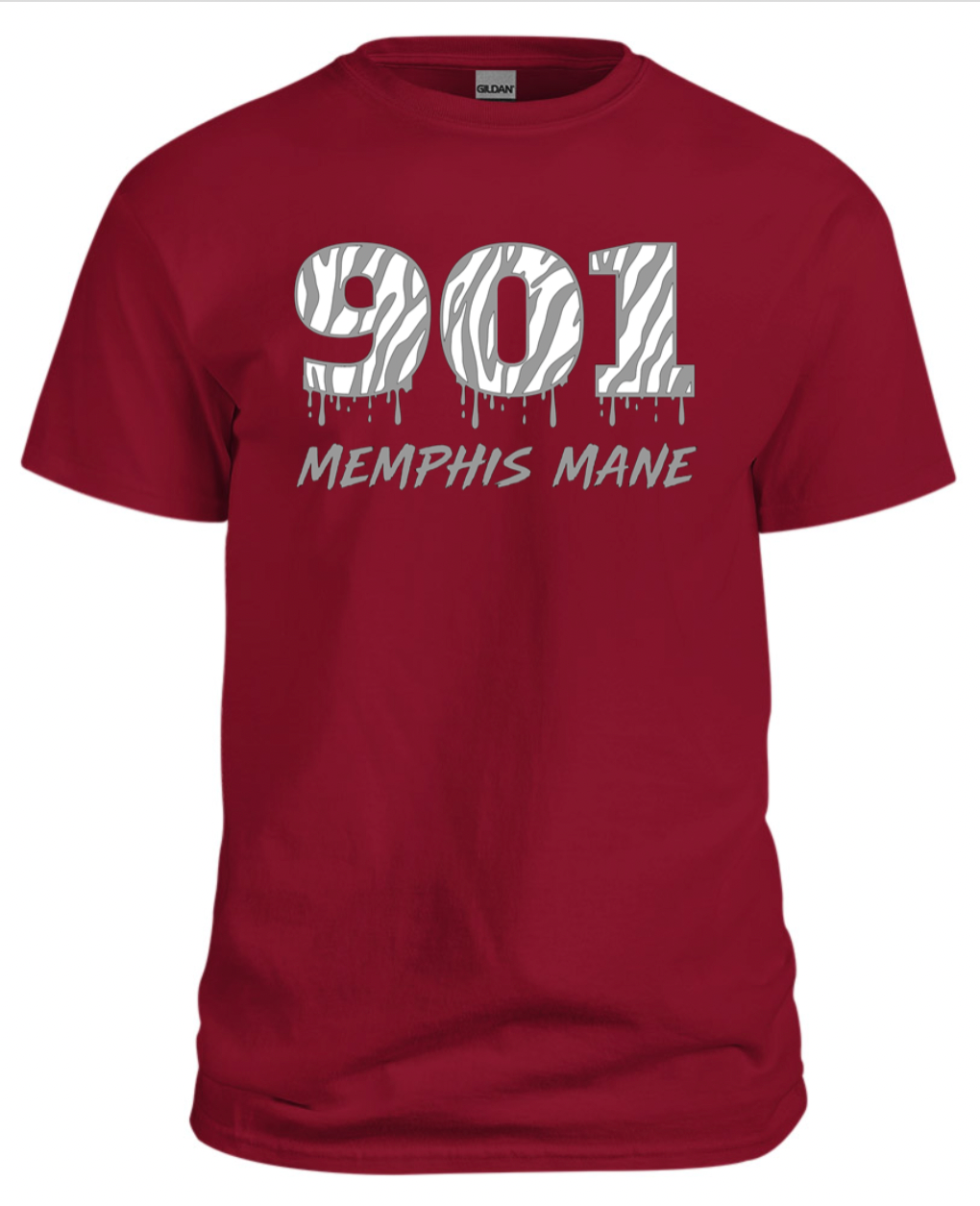 901 Memphis Mane Drip Tee