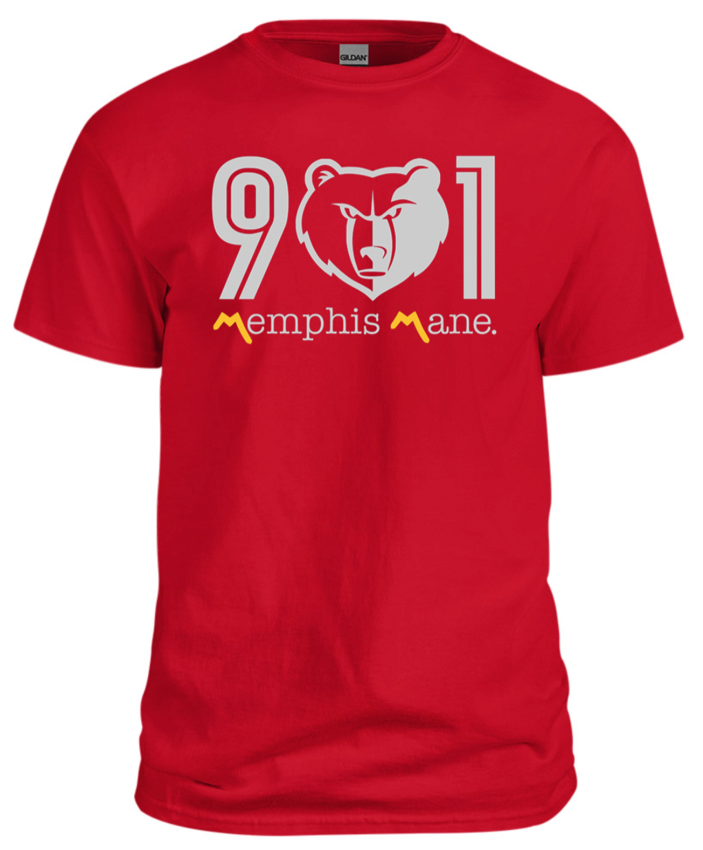 Grizz 901 - Memphis Mane Tee
