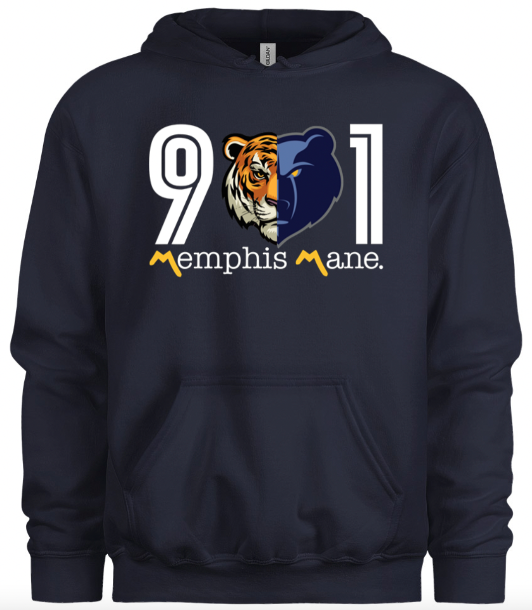 901 Grizz/Tiger Hoodie
