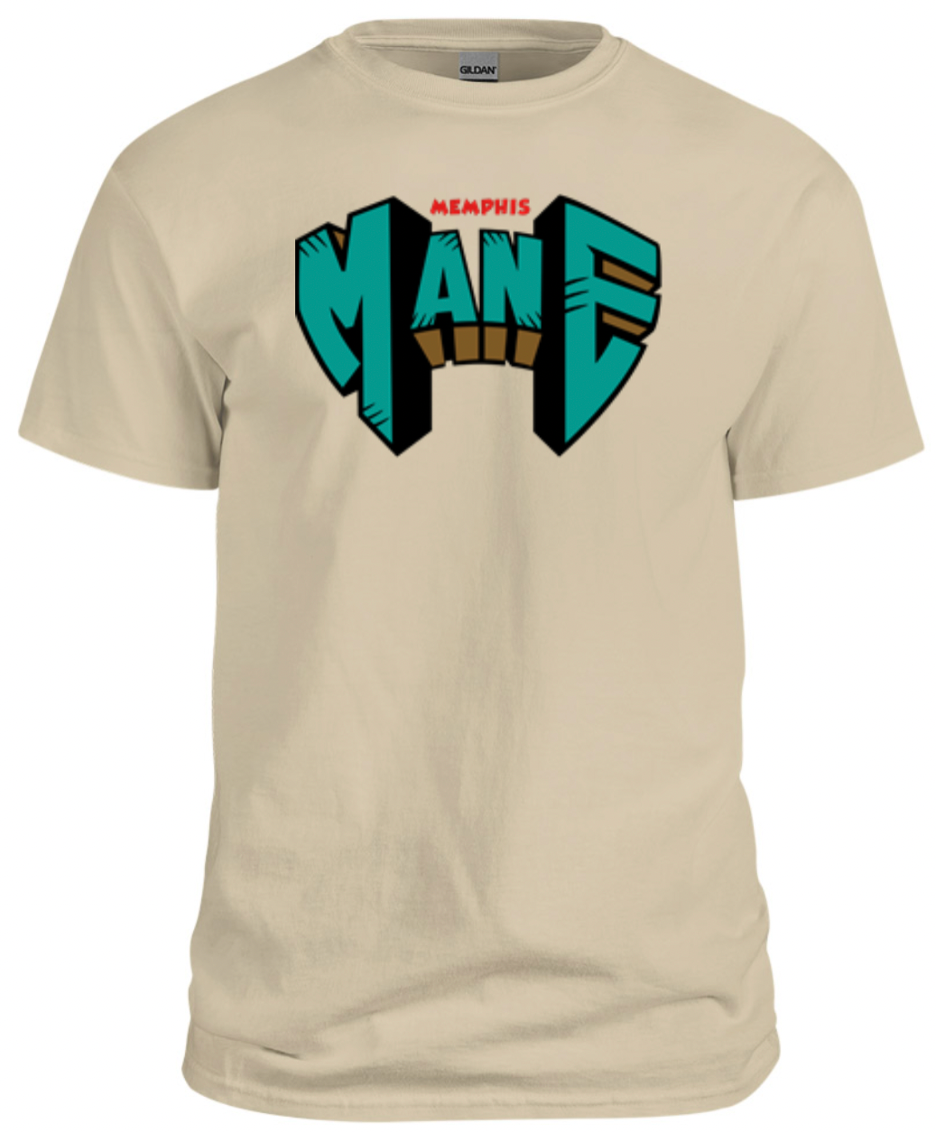 Memphis Mane w/ Grizz Font Tee