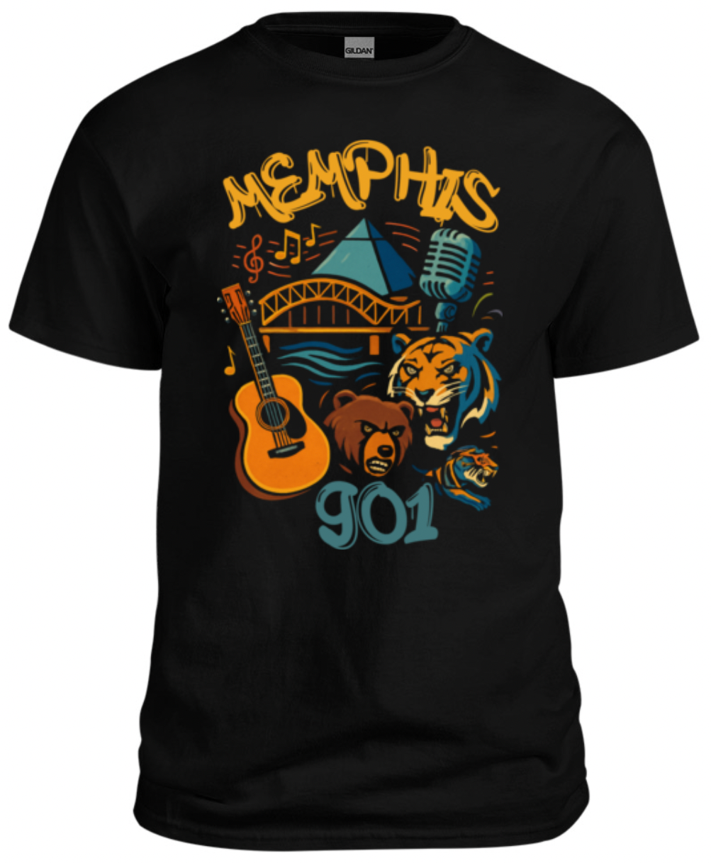 City of Memphis 901 Tee