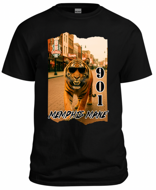 Tiger on Beale 901 Tee