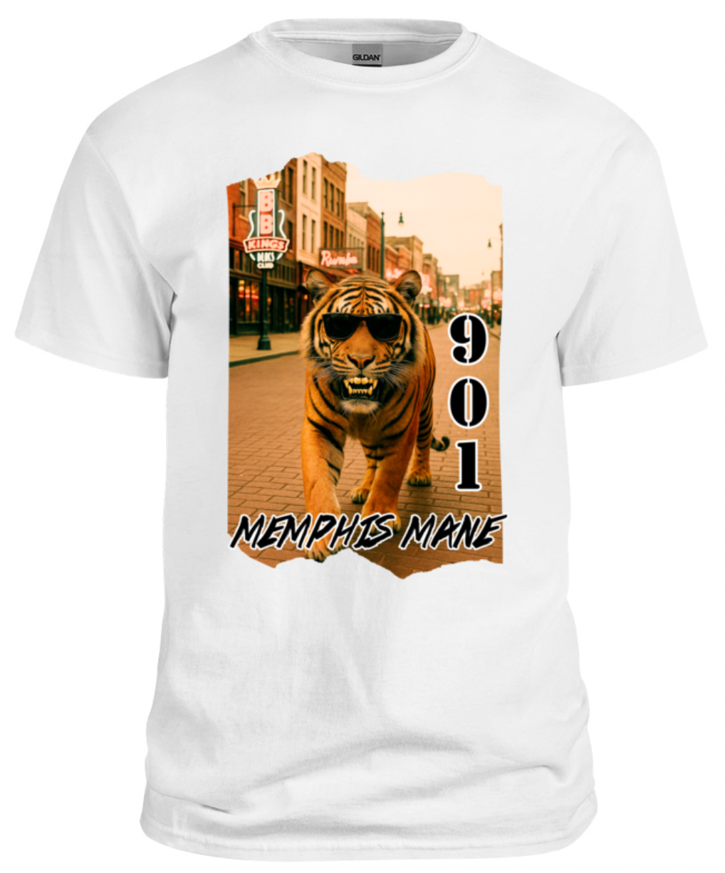 Tiger on Beale 901 Tee